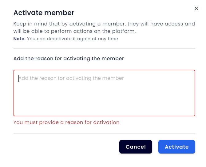 Validate Form input