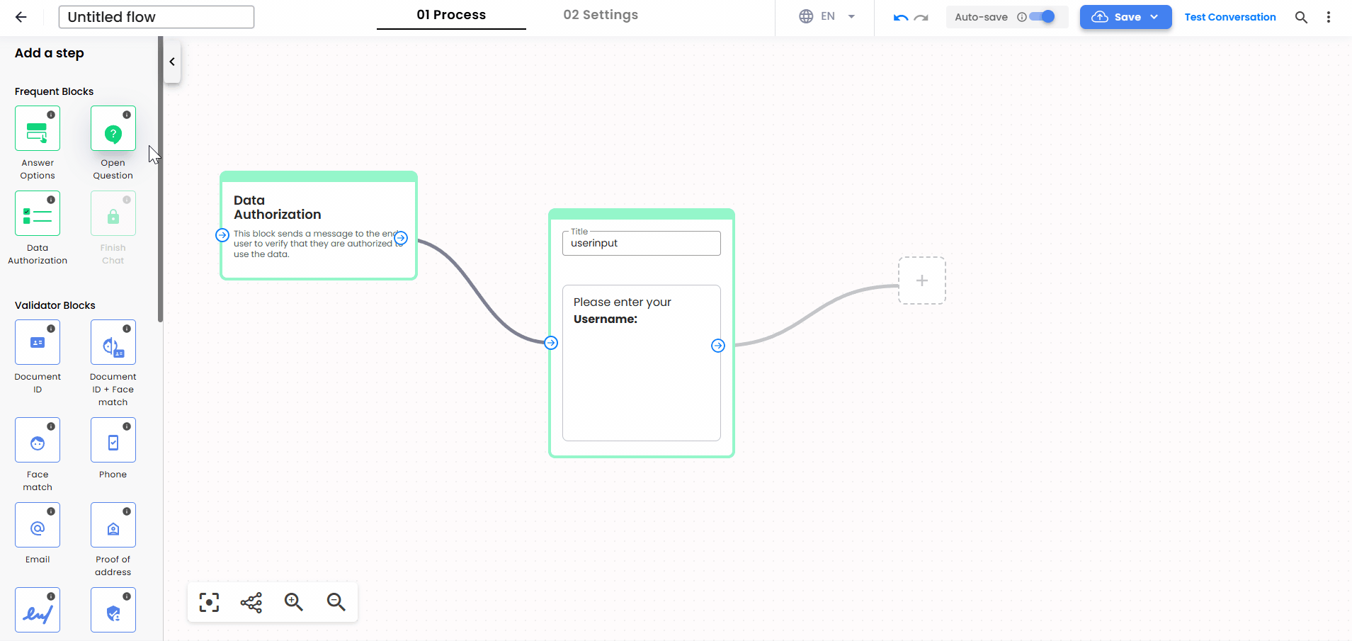 Custom integration block 1