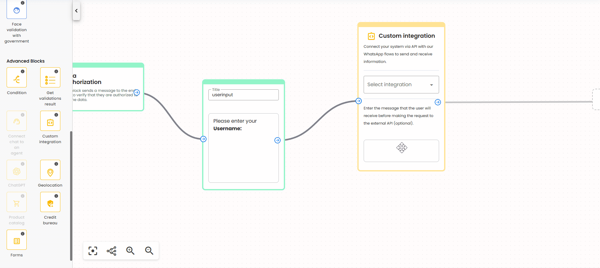 Custom integration block 1