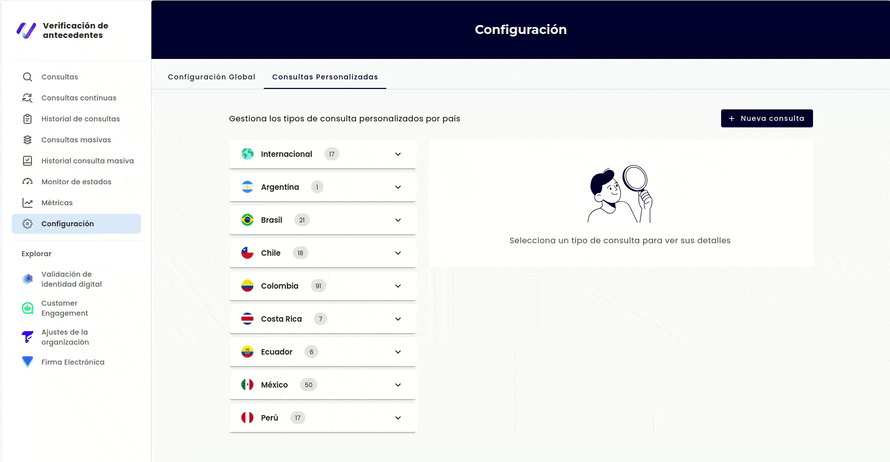 viewing custom type details with datasets and weights