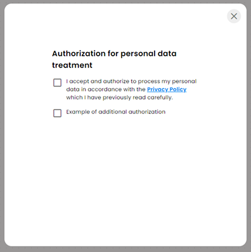Preview of aditional authorization exemple