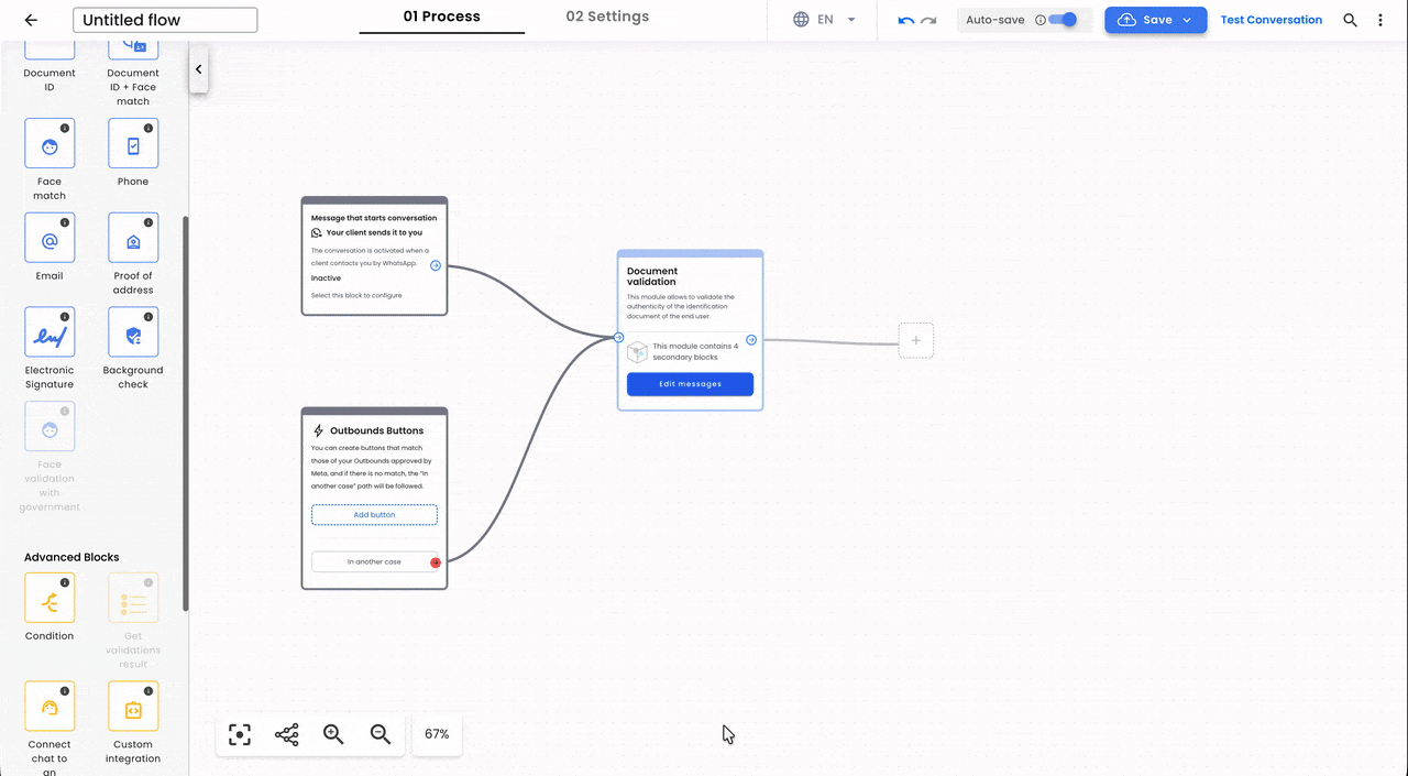 Select conditional block