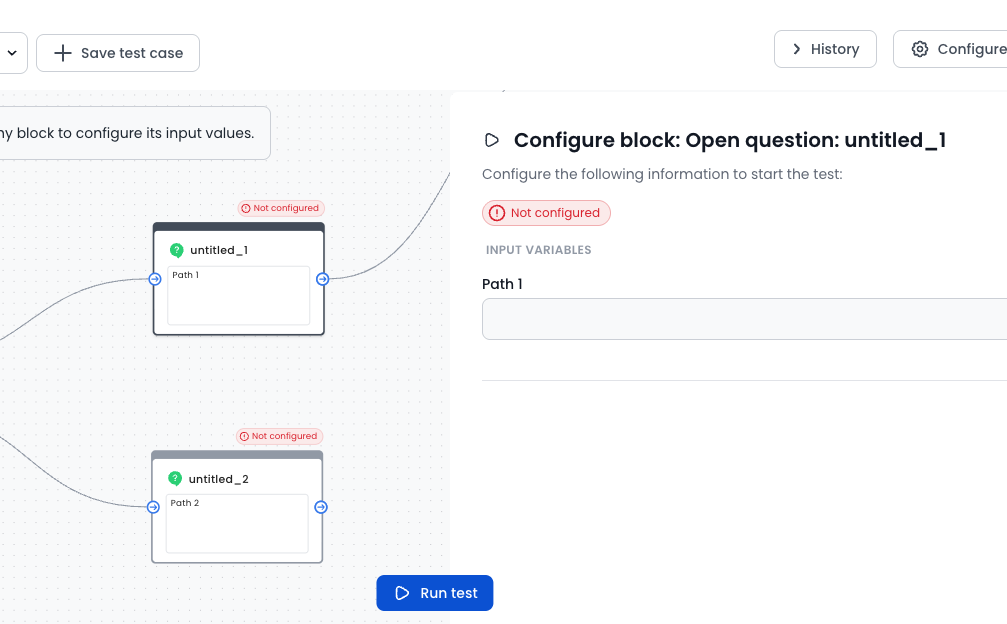 block text sidebar
