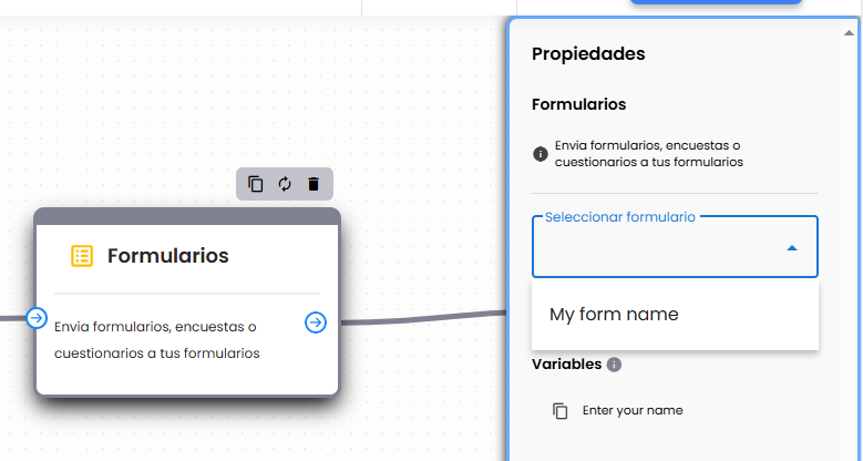 forms empty state