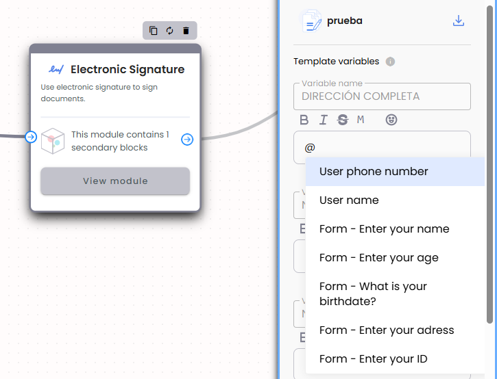 forms empty state