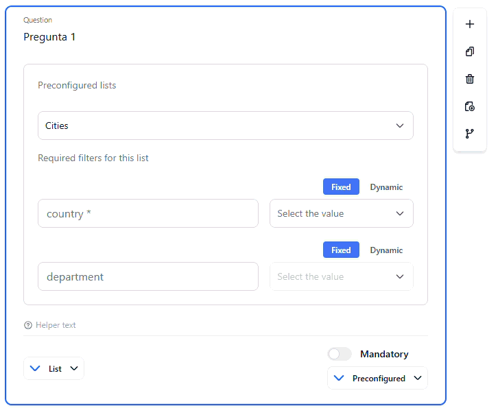 Filter order - second filter depends on first