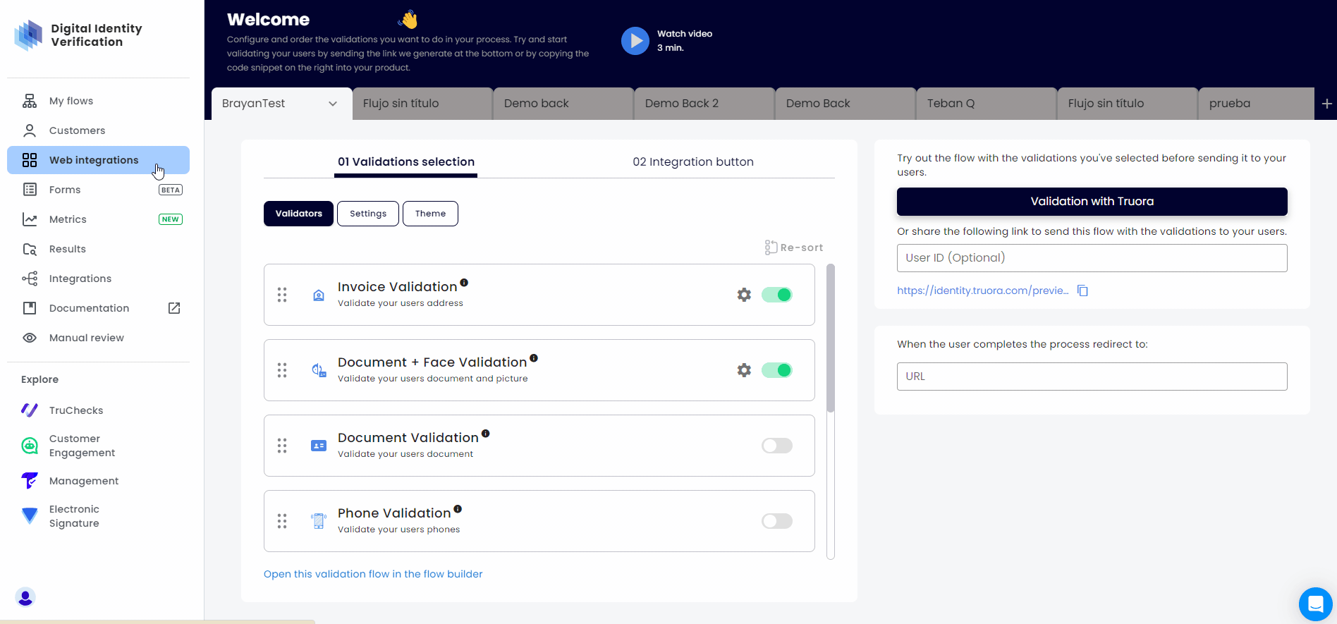Download process history csv