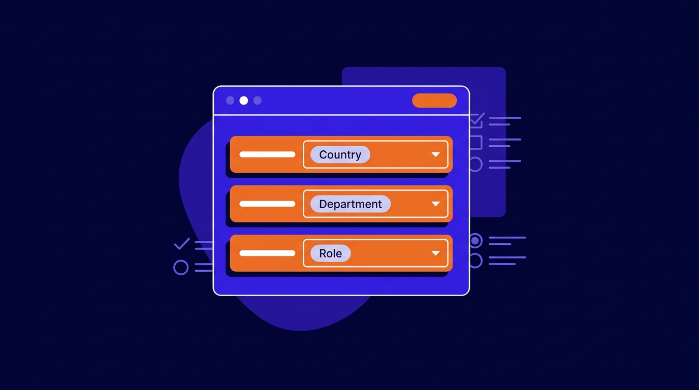 Preconfigured lists (Form Builder)